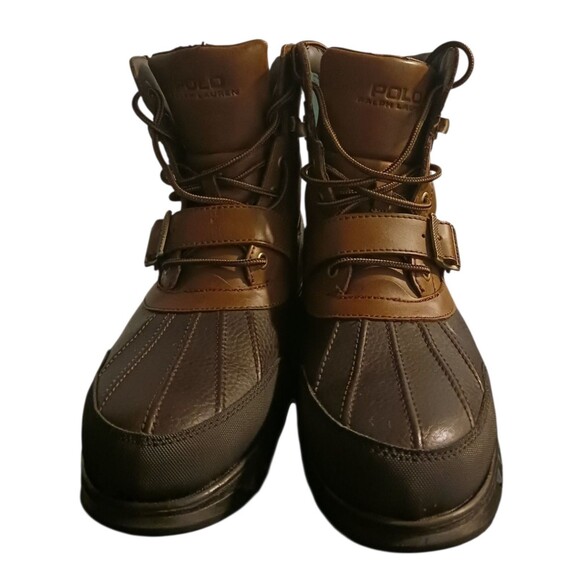 Polo (Ralph Lauren)-(Men's)-(Boots)-(Brown)-(Size:10.5)-(Pre-owned)-(Worn)-$30 - Picture 3 of 8